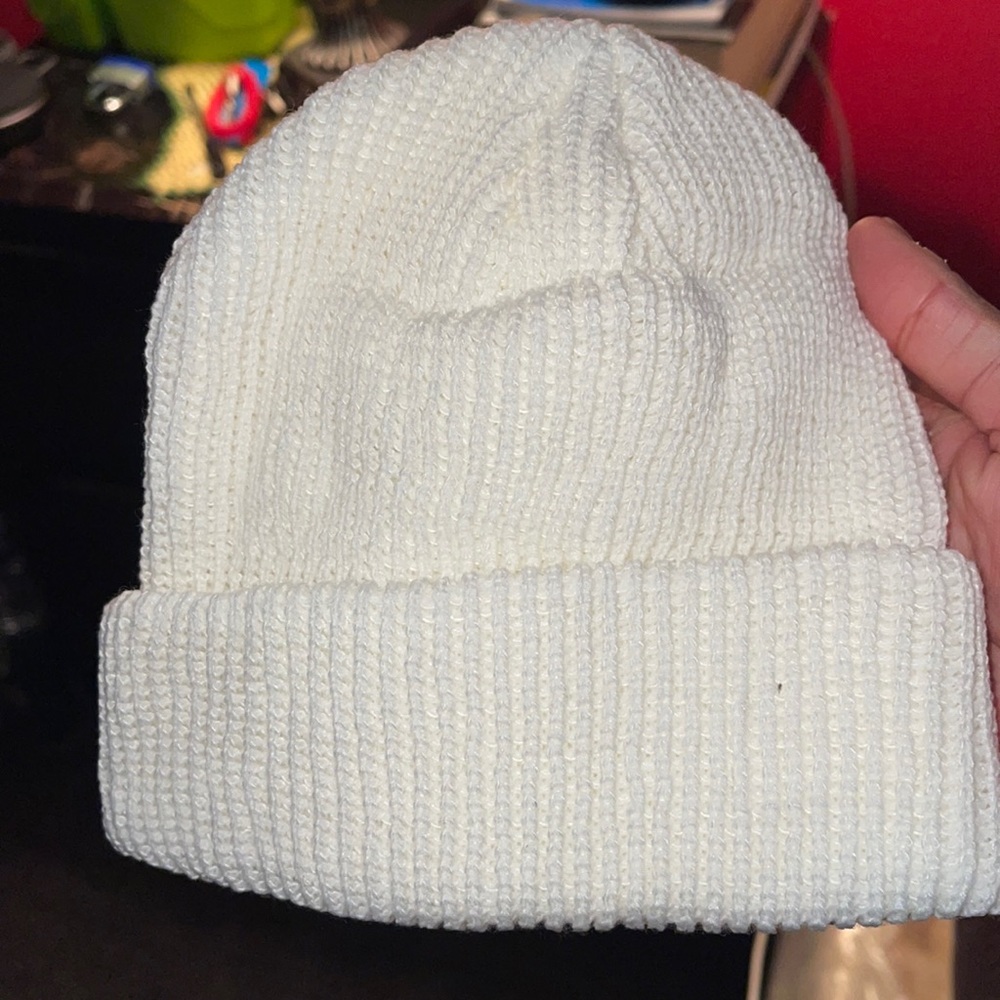 Premium Knit Beanie in Ivory